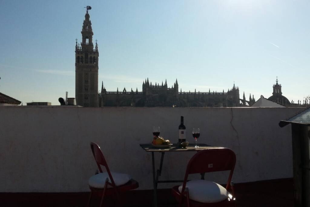 Ubicacion Top Junto Catedral A Acond Y Wifi Sevilha Exterior foto