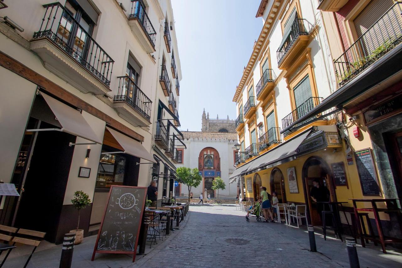 Ubicacion Top Junto Catedral A Acond Y Wifi Sevilha Exterior foto